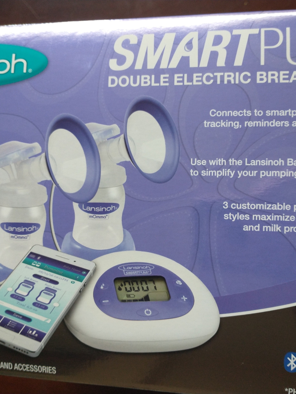 Lansinoh SMART PUMP, Double Electric Breast Pump